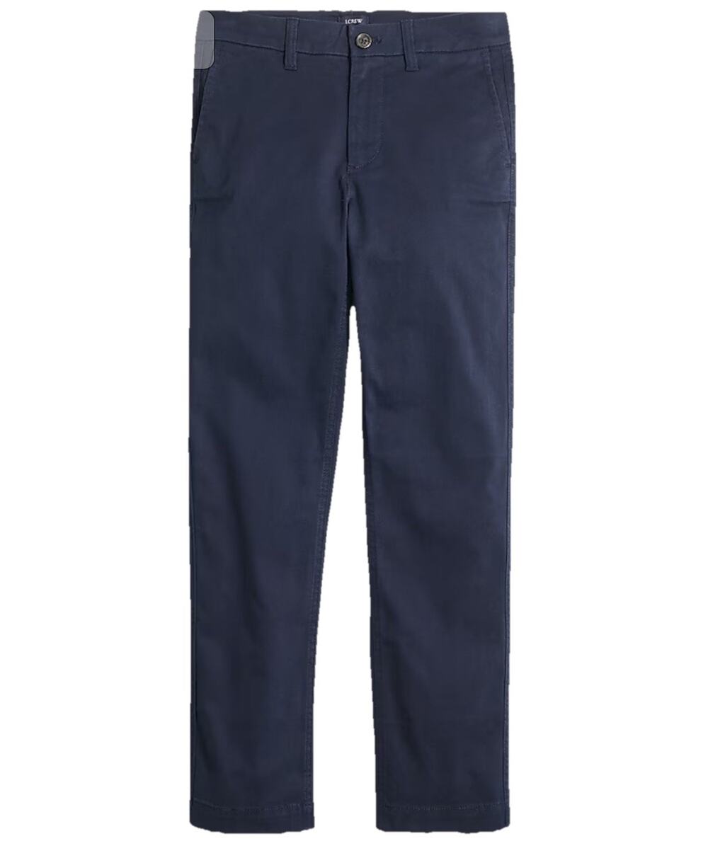 J. Crew Navy Blue High-Rise Girlfriend Chino Pants Plus Size 24 Style AD156